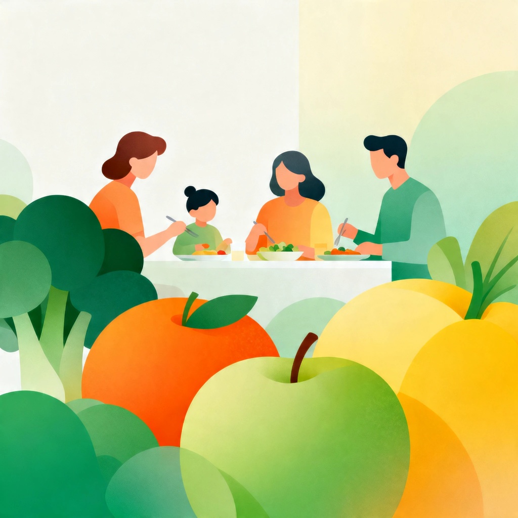 Jak wprowadzić zdrowe nawyki żywieniowe w rodzinie